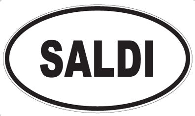 SALDI - Oval Magnet