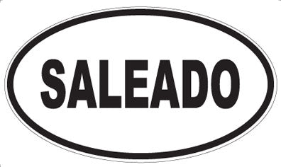 SALEADO - Oval Magnet
