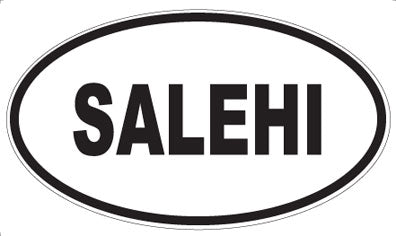 SALEHI - Oval Magnet