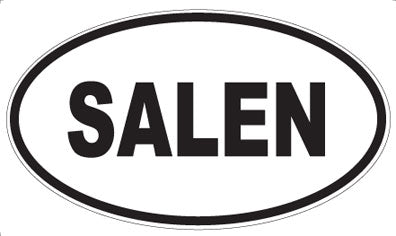 SALEN - Oval Magnet