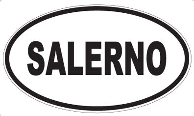 SALERNO - Oval Magnet