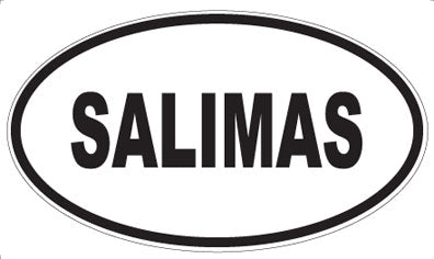 SALIMAS - Oval Magnet