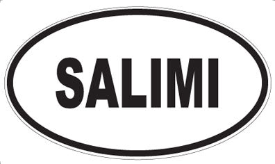 SALIMI - Oval Sticker