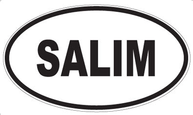 SALIM - Oval Magnet