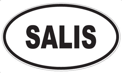 SALIS - Oval Magnet