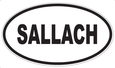 SALLACH - Oval Magnet