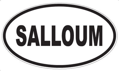 SALLOUM - Oval Magnet