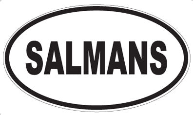 SALMANS - Oval Magnet