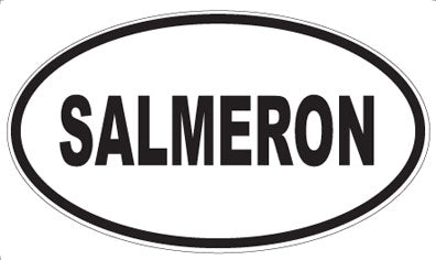 SALMERON - Oval Magnet
