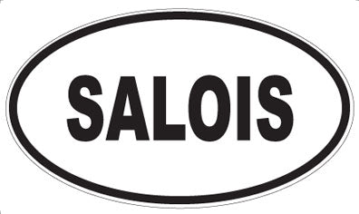 SALOIS - Oval Magnet