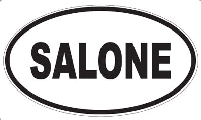 SALONE - Oval Magnet