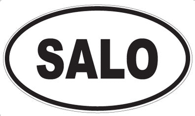 SALO - Oval Magnet