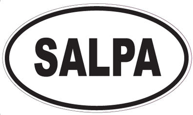 SALPA - Oval Magnet