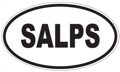 SALPS - Oval Magnet