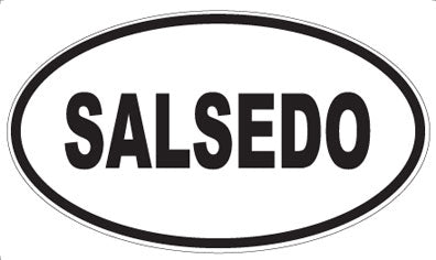 SALSEDO - Oval Magnet