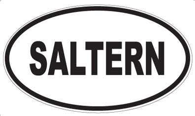 SALTERN - Oval Sticker