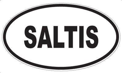 SALTIS - Oval Magnet
