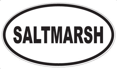 SALTMARSH - Oval Magnet
