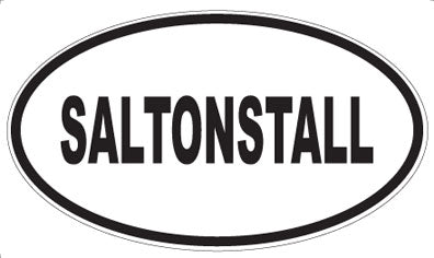 SALTONSTALL - Oval Magnet