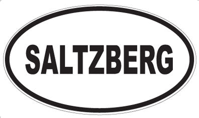 SALTZBERG - Oval Magnet