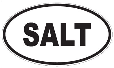 SALT - Oval Magnet