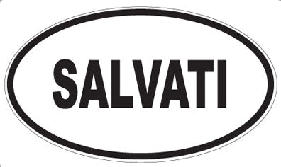 SALVATI - Oval Magnet