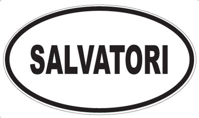 SALVATORI - Oval Magnet