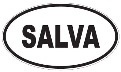 SALVA - Oval Magnet