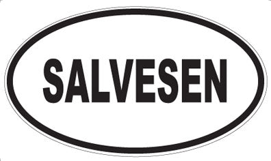 SALVESEN - Oval Sticker