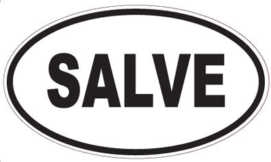 SALVE - Oval Magnet