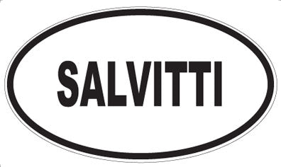 SALVITTI - Oval Magnet