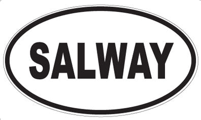 SALWAY - Oval Magnet