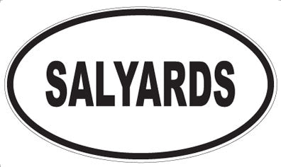 SALYARDS - Oval Magnet