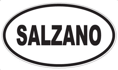 SALZANO - Oval Sticker