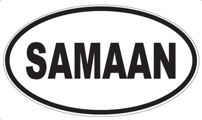 SAMAAN - Oval Magnet