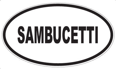 SAMBUCETTI - Oval Magnet
