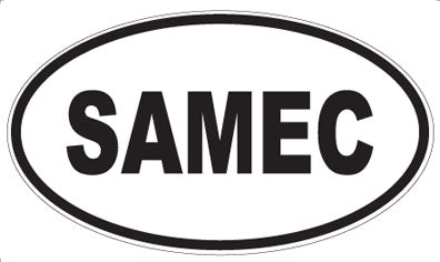 SAMEC - Oval Magnet