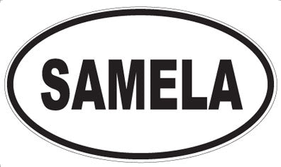 SAMELA - Oval Magnet