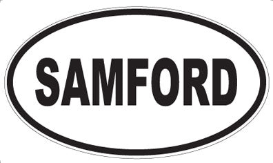 SAMFORD - Oval Magnet