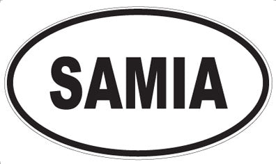 SAMIA - Oval Magnet
