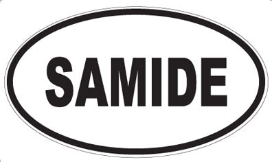 SAMIDE - Oval Magnet