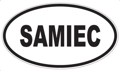 SAMIEC - Oval Magnet