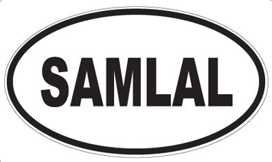 SAMLAL - Oval Magnet
