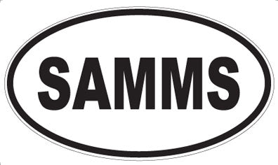 SAMMS - Oval Magnet