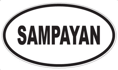 SAMPAYAN - Oval Magnet