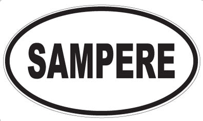 SAMPERE - Oval Magnet