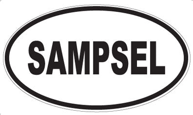 SAMPSEL - Oval Magnet