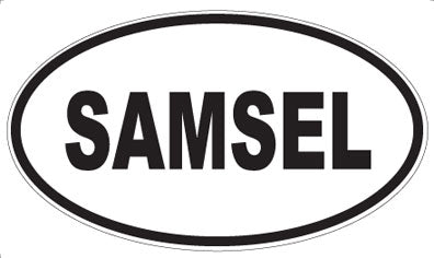 SAMSEL - Oval Magnet