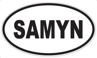 SAMYN - Oval Magnet