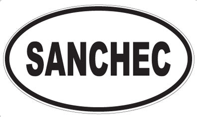 SANCHEC - Oval Magnet